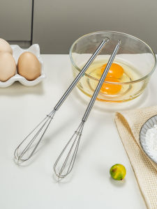 Mini Manual Egg Beater 304 Stainless Steel Kitchen Tool for Whipping Eggs And Cream Small Stirring Stick Egg Drawing Device