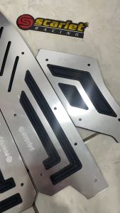 Plat Bordes Pijakan Tatakan Kaki ADV150 Scarlet Racing