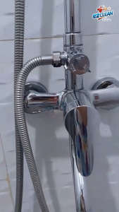 EZCLEAN SHOWER GLASS CLEANER PEMBERSIH KACA SHOWER + STAINLESS CLEANER PEMBERSIH KRAN STAINLESS double EZ CLEAN PEMBERSIH KERAK