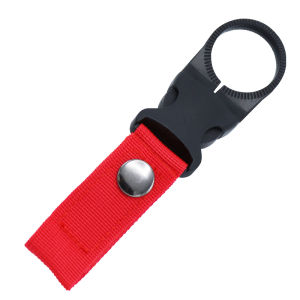 Webbing Water Bottle Holder Climbing Carabiner Belt Backpack Hanger Hooks Clip Multifunction Water Bottle Nylon Buckle Hook Clip