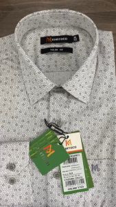 Sơ Mi Tay Dài Màu Xám - Trắng Form Tailor Fit Chống Nhăn Lai Bầu - Áo Nam Khatoco