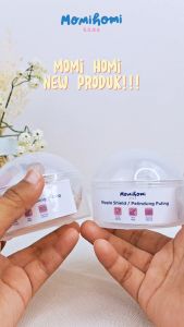 Momi Homi Silicone Nipple Cover Puting Model 3006 Silikon Ibu Menyusui Breastpad Shield Protector Pelindung Gigitan Bayi