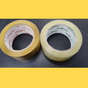 สก็อตเทปกาวใส/ขุ่น เทปปิดกล่องพัสดุ 2.5 Cm. / 100 หลา ราคาดีได้มารฐาน พร้อมส่ง!!