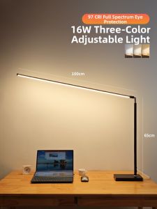 YAFULUODI | Eye-Protecting Study Desk Lamp for Learning and Writing
