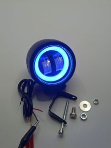 Lampu tembak LED DAYMEKER bulat 2 lensa universal mobil motor