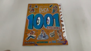 Luca Disney Pixar 1001 Stickers Book With Activities Colouring & Foil Stickers For ids