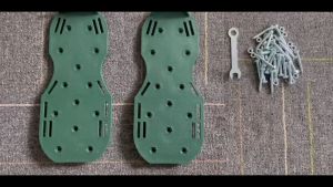 Gardening Lawn Aerator Shoes Heavy Duty Spike Aerating Sandals Lawn Equipment Tool