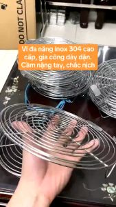 [INOX 304 ĐẶC] Vĩ đa năng inox vĩ hấp inox vỉ lót nồi chiên không dầu vĩ nướng inox rê hấp inox.