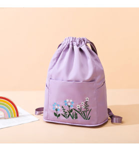 Túi Đeo Vai Nữ Dung Tích Lớn 2024 Túi Du Lịch Gấp Rút Có Dây Rút Túi Đựng Đồ Thể Thao Túi Đeo Vai Đôi Túi Đeo Vai Thường Ngày