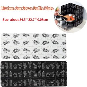 Foldable Kitchen Gas Stove Baffle Plate Kitchen Frying Pan Oil Splash Protection Screen Oil Splash Proof Kichen Accessories