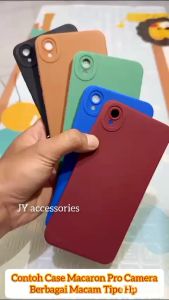 Softcase Macaron Casing Polos Lentur Untuk tipe INFINIX SMART 8 Sampul Silikon Lembut Penutup Belakang ponsel