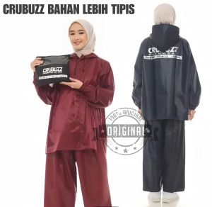 Raincoat Akula Jas hujan Pria Wanita Anti Rembes mantel hujan dewasa bahan pvc 025