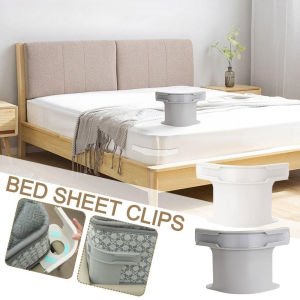 4 cái kẹp cố định tấm trải giường vô hình chống trượt chịu lực cao giữ tấm trải giường Kẹp Ga Trải Giường tự làm Chống Chạy điều chỉnh được cầm tay dụng cụ sửa chữa chăn cố định