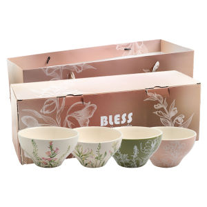 SHELI | Bộ Bát Cơm Sứ