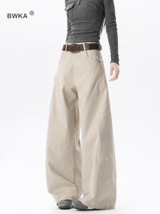 Quần Ống Rộng American Retro Deconstructed Knife Công Sở Cho Nam Và Nữ Quần Ống Rộng Thoải Mái Cho Mùa Thu Quần Ống Rộng Cao Cấp