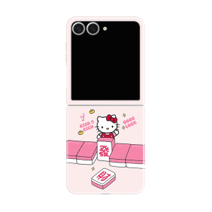 Kitty Cat Design Ultra-Thin Full-Coverage Samsung Galaxy Z Flip7 Phone Case Foldable Screen Protective Shell Cute Girls Style