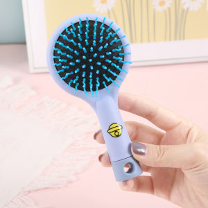 Dễ Thương Hoạt Hình Lược Chải Túi Khí Cầm Tay Mini Tích Hợp Mềm Dễ Thương Lược Massage Gương Bàn Chải Vệ Sinh Cá Nhân Bàn Chải Tóc Cần Thiết Du Lịch