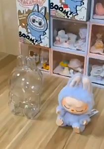 Gratis Ongkir- Protect Clear Case Transparan / Pouch Pelindung Boneka / Hard Case Protection / Case Boneka Bening Include Ballchain