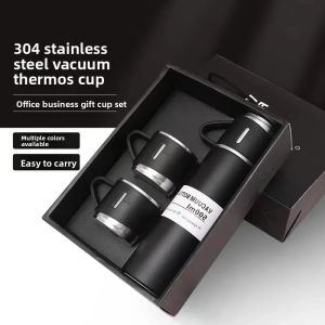500ML Stainless Steel Vacuum Insulated Bottle for Birthday Gift Office Business Style Coffee Mug Portable Thermos Bottle Cup