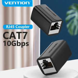Vention | Vention RJ45 Connector Cat7/6/5e Ethernet Adapter Female to Female 8P8C Patch Network Extender Extension Wire for Ethernet Cable