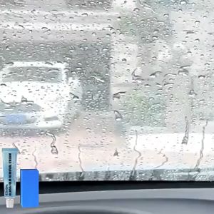 Best Seller CAR GLASS OIL FILM CLEANER | Easy Use Glass Oil Film Cleaner Applicable for All Glass Surface | Windshield Watermarks & Spots Dirt Remover | Polish Agent Cream for Window Glass Dirt | Glass Oil Film Removal Cream | Car Window Surface Protector