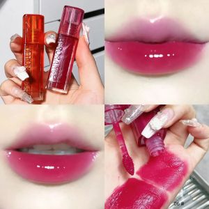 HERORANGE HR557 Heart Tide Colorful Mirror Light Lip Enamel Soft and Rich Color นําเสนอการแต่งหน้าริมฝีปากที่มีเสน่ห์