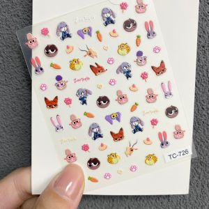 LOOM LUXE | Non-Toxic Odorless Peel-Off Childrens Nail Stickers 5D