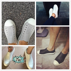 【ส่งเร็วพิเศษ 48H】รองเท้าแตะชายรองเท้าถ้ำฤดูร้อนใหม่คู่รักกราฟฟิตีผู้ชายและผู้หญิงรองเท้าแตะลุยลมสบายๆรองเท้าผู้ชายรองเท้าแตะชาย 36-45