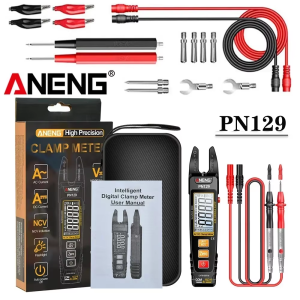 ANENG PN129 Clamp Meter Smart Multimeter 4000 Counts Non-contactAC/DC Voltage 600V Current Resistance NCV Sensing Detection