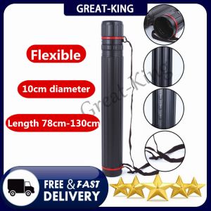 Adjustable Drawing Picture Storage Tube Poster Roll Holder Bow Arrow Quiver Tube Painting Art Supplies