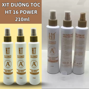 Xịt Dưỡng Tóc HT 16 POWER A+ 210ml bảo vệ tóc khỏi các tác động nhiệt độ cao như máy kẹp máy sấy tóc Chính Hãng