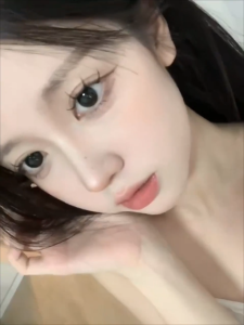 Fashion Glasses 6 Monthes Cute Large-diameter Glasses 雾面雪山日常素颜网红同款眼镜大直径可爱大美目学生 眼镜