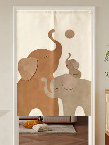 Meirenpeizi | Partition Curtain for Bedroom Kitchen and Bathroom Non-drilling Half Curtain