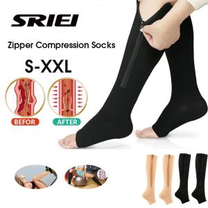 SRIEI 1 Pair Neuropathy Socks for Women and Men Compression Socks Neuropathy Fixed Elastic Compression Stocking Anti-Fatigue Diabetic Socks