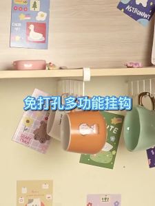Door Behind Storage Rack for Bags Clothes Hats