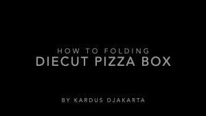 (5PCS) KARDUS / KOTAK PIZZA DIECUT Uk. 16x10x2 CM