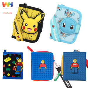 South Korea WingHouse Children Wallet Boys Coin Purse Cartoon Primary School Students Multifunctional Card Holder Wallet Boys