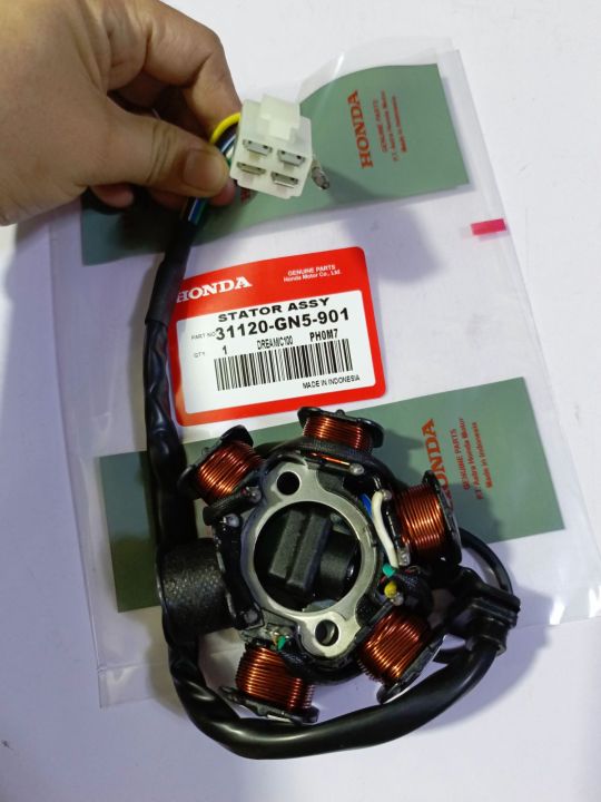 Honda genuine DREAM/C100 stator assy | Lazada PH