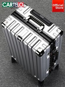CARTELO | Aluminum Framed Large Capacity Luggage 24 Inch