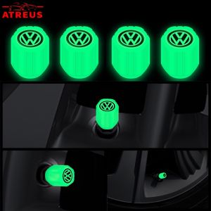 4pcs Honda Luminous Universal Car Tire Valve Caps For Freed Brio City Civic CRV HRV BRV Accord Jazz Motorcycle Bicycle Car Accessories