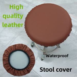 Bar Stool Round Seat Cover Chair Protection