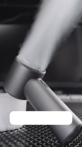 JISULIFE Portable Handheld Fan Bladeless Mini Fan Recharable 100 Level Adjustment With Strong Wind Cooler in summer