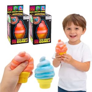 New Schylling Needoh Ice-Cream Sensory Toys Stress Relieving Blocks Pinching Relieving Puzzle Solving Venting Children Souvenir