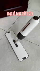 Cây Lau Nhà LocknLock ETM472 Công Nghệ Xịt Nước Diện RộngĐầu Xoay 360°Bông Lau Microfiber Thấm Hút Sạch Sẽ Mọi Bụi Bẩn