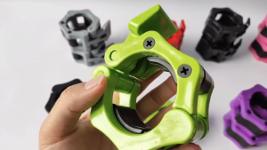 คุณภาพคุ้มค่า อุปกรณ์หัวเข็มขัดล็อคดัมเบล (2.5 CM/2ชิ้น) สําหรับออกกําลังกายยิม