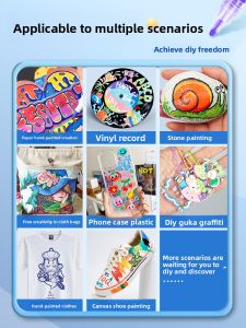Touch mark | Waterproof Quick Drying Fade Resistant Acrylic Marker Pen