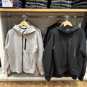 เสื้อแจ็คเก็ตสเวตเตอร์มีฮู้ดแบบมีซิปแห้งเร็วสำหรับฤดูใบไม้ผลิและฤดูใบไม้ร่วงสำหรับผู้ชายและผู้หญิง เสื้อคลุมกีฬาแขนยาวแบบสวมหัว Y460325/477284