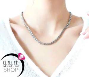 dây chuyền inox B44 cao cấp đuôi phụng sang trọng 05mmdài 50cm