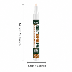 Tile Gap Touch Up Grout Pen Quick Precise Application Waterproof Anti Mould Grout Restorer for Kitchen Bathroom Floor Wall Tiles