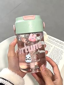 Ready Botol Minum Aesthetic Terbaru Sedotan Gelas Tumbler Kapasitas 800ml